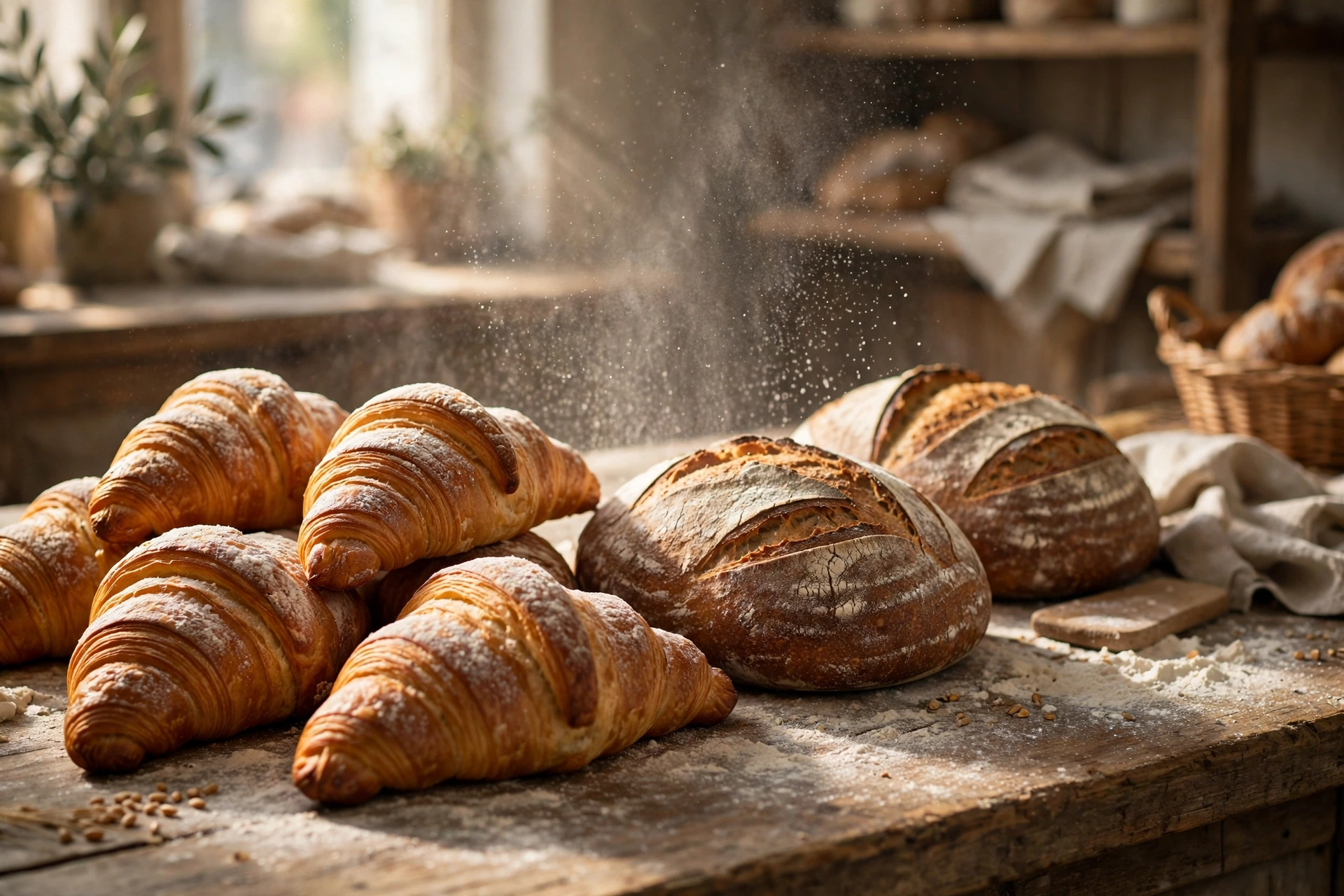 Fresh bakes at Rose and Rye